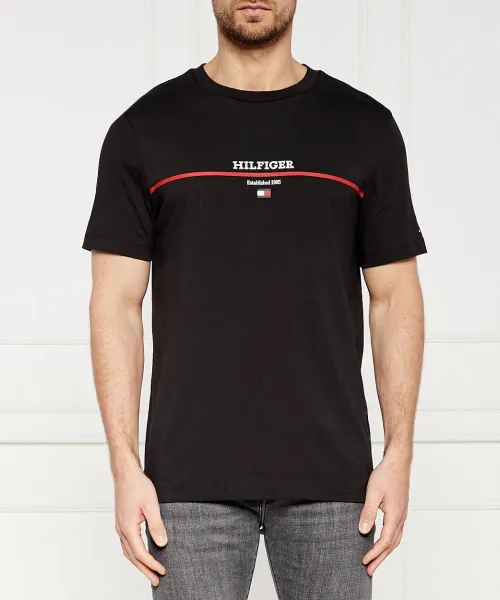 

Футболка Regular fit Tommy Hilfiger, черный