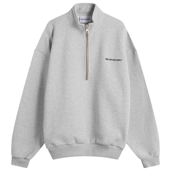 

Mki uniform quarter zip Mki Miyuki-Zoku, серый