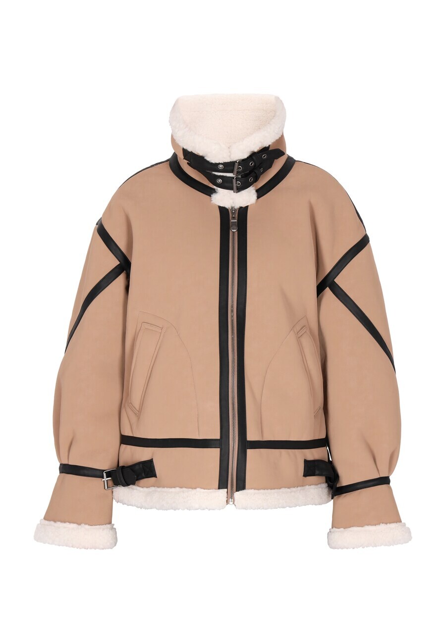 

Кожаная куртка DreiMaster Vintage Between-Season Jacket, кэмел, Бежевый, Кожаная куртка DreiMaster Vintage Between-Season Jacket, кэмел