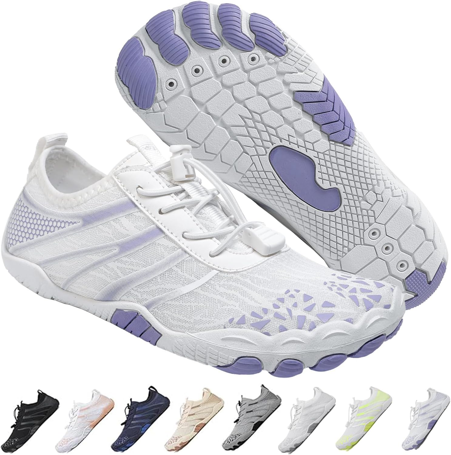 

Кроссовки для ходьбы для женщин и мужчин Feedmoo, фиолетовый