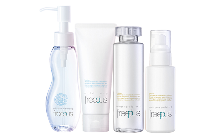 

FULIFANGSI набор из трех средств для ухода за кожей: очищающее средство с аминокислотами, тоник и эмульсия для увлажнения, питания и очищения Freeplus