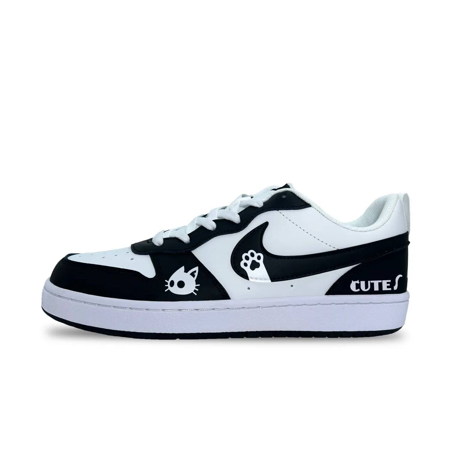 

Nike Court Borough Cute Slip Resistant, Abrasion Resistant, Waterproof низкие скейтерские кроссовки White детские