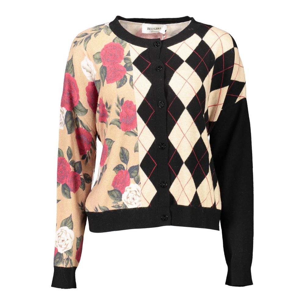 

Бежевый хлопковый свитер Blugirl