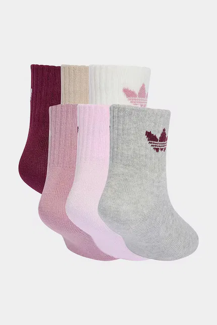 Носки детские 6 пар Adidas Originals, мультицвет — фото 2