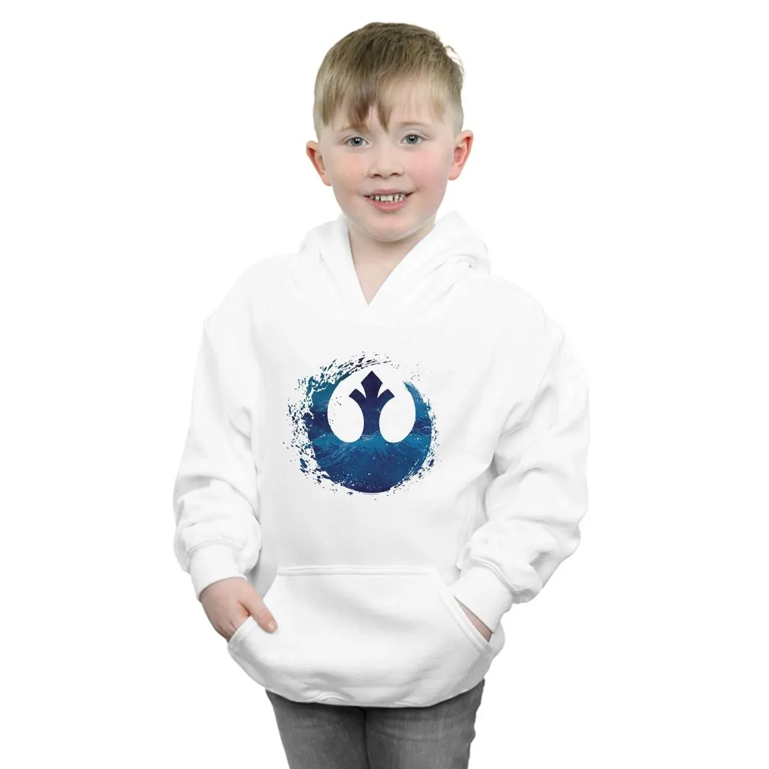 Худи с принтом Resistance Symbol Disney, белый