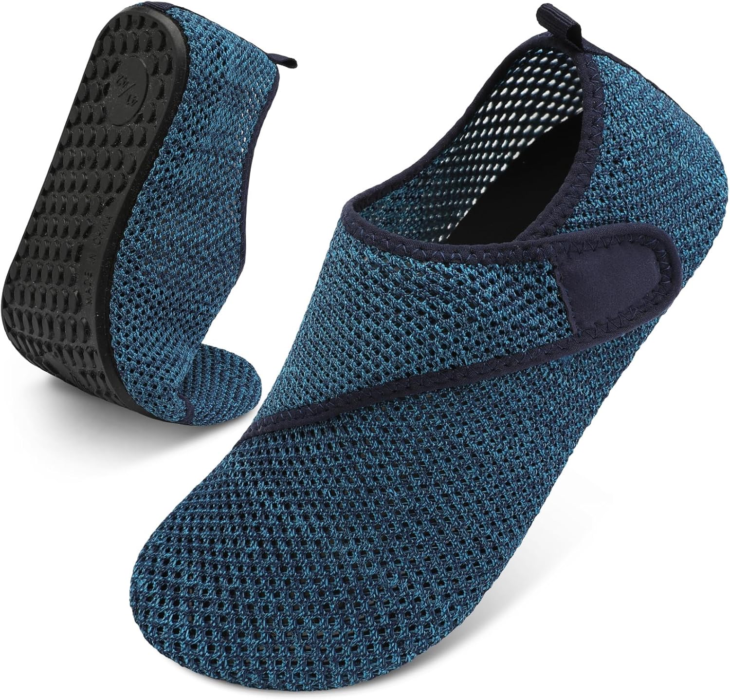 

Быстросохнущие водные спортивные кроссовки для плавания BARERUN (унисекс), темно-синий