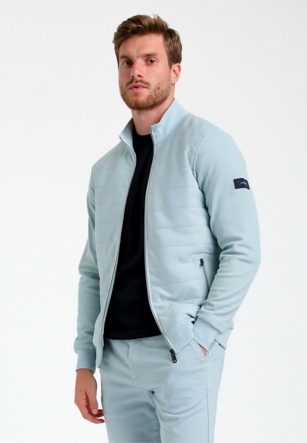 

Толстовка на молнии HIGH COLLAR Gabbiano, синий