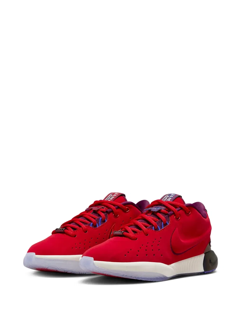 Кроссовки Леброн 21 Nike Kids, красный