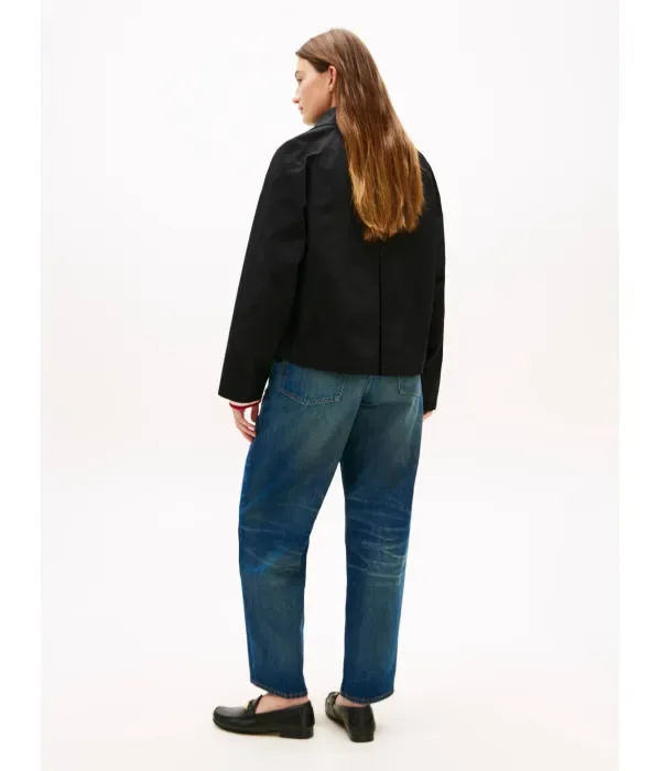 Куртка loose fit Tommy Hilfiger, черный — фото 3