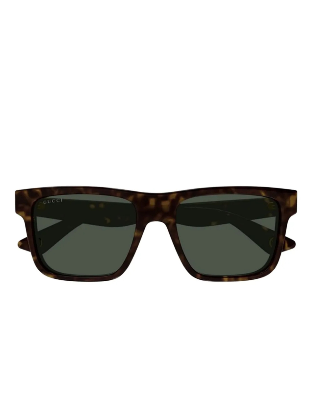 

Солнцезащитные очки Gucci Eyewear в квадратной оправе из черепахового панциря, коричневый