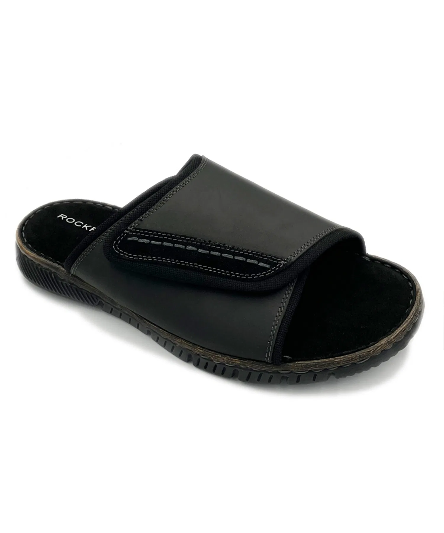 Мужские сандалии ROCKPORT Jasper Adjustable Slide — фото 4