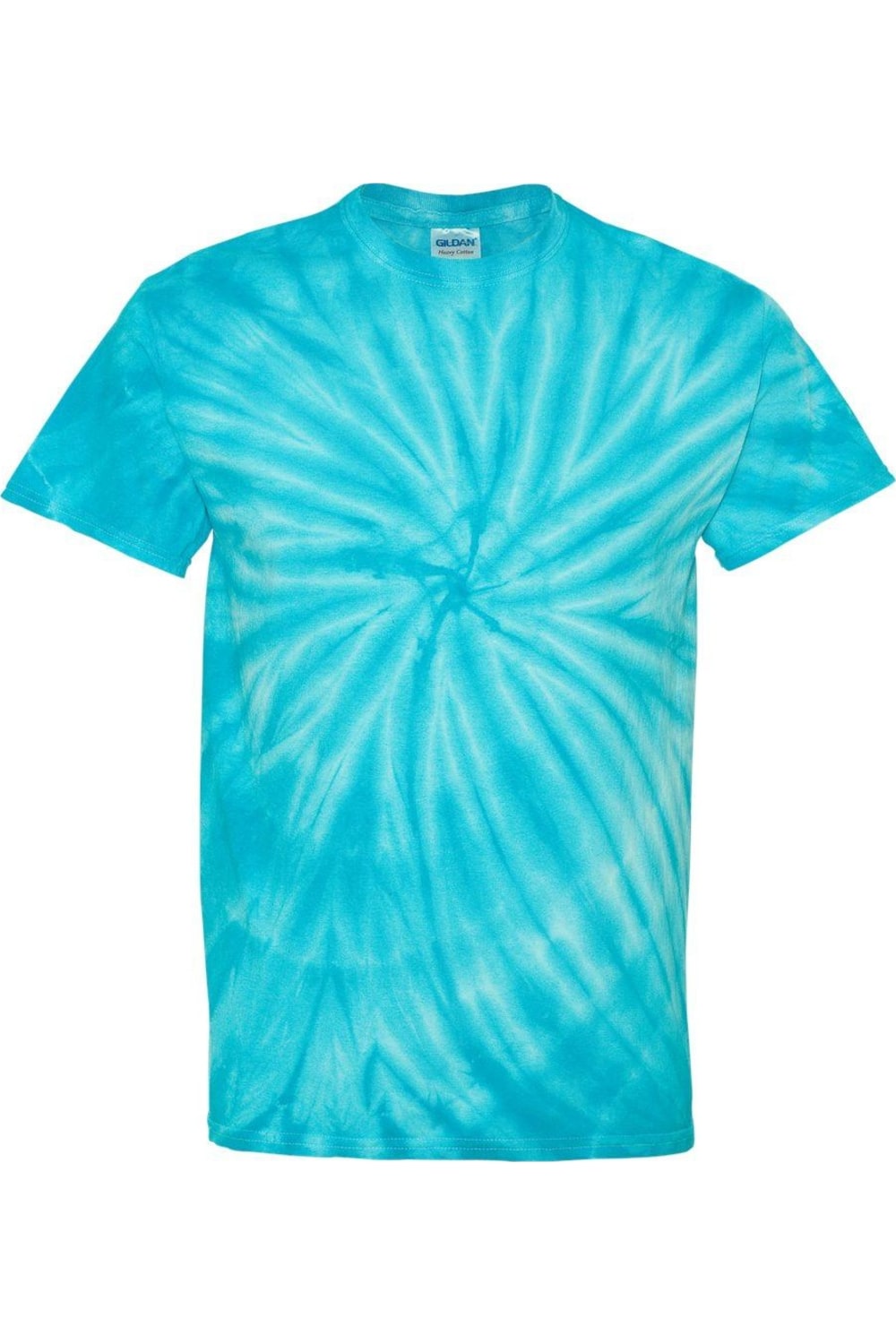

Футболка Dyenomite Cyclone Pinwheel Tie-Dyed, бирюзовый