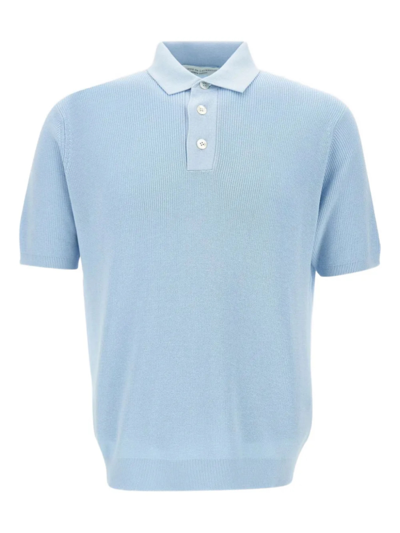 

Футболка-поло из хлопка Filippo De Laurentiis, синий