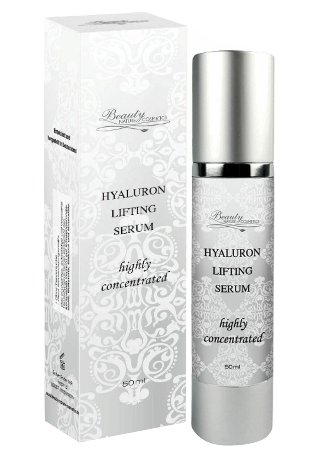 

Сыворотка BEAUTY NATURE COSMETICS HYALURON LIFTING SERUM, цвет transparent