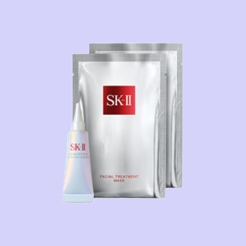 SK II набор для поднятия, восстановления и осветления кожи успокаивающее увлажнение 2 шт+10 мл SK-II — фото 4