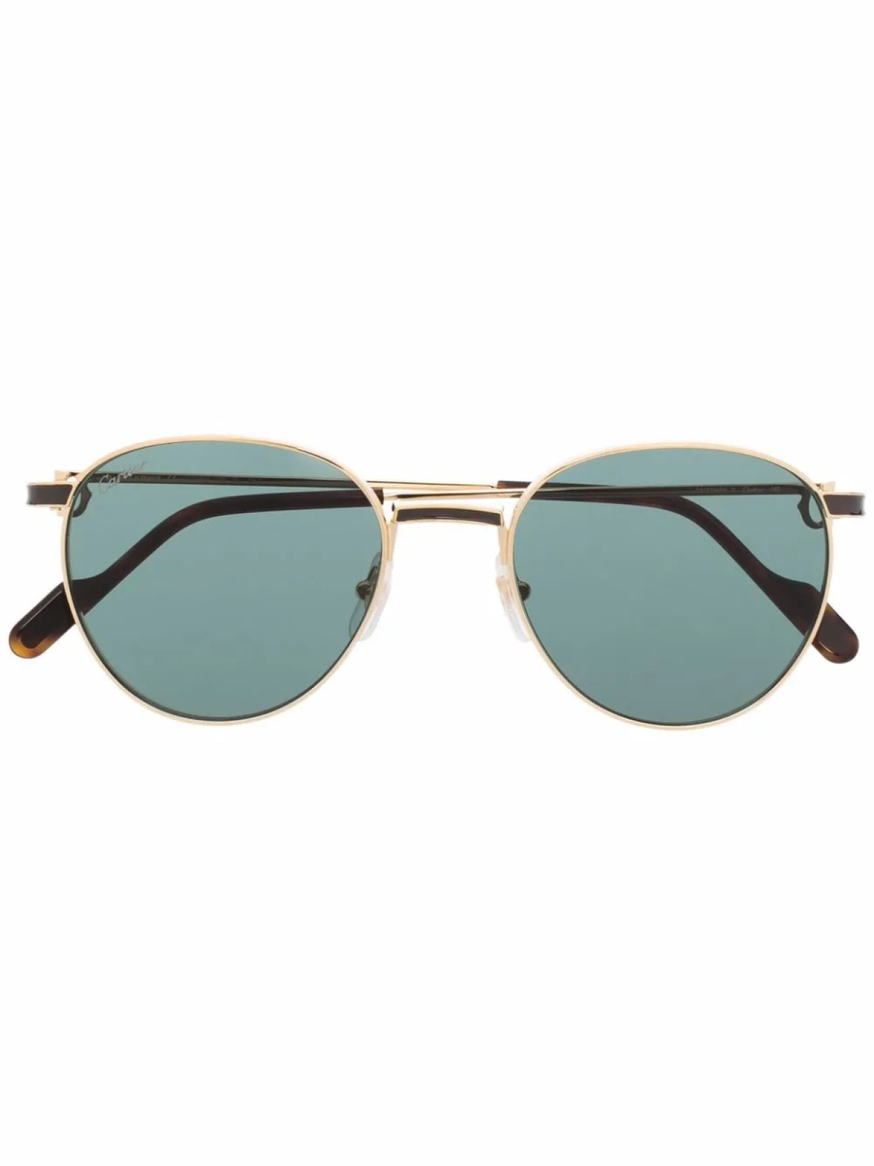

Солнцезащитные очки в оправе панто Cartier Eyewear, золотой