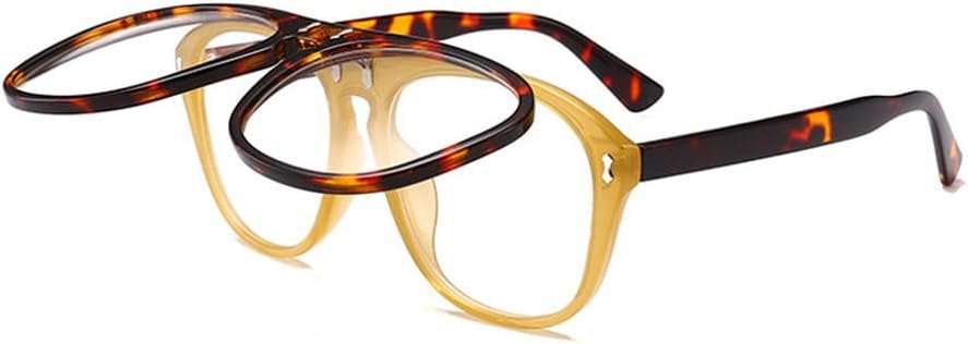 

Большие солнцезащитные очки для женщин, стильные откидные очки серого цвета, мужские двойные очки-маски унисекс, очки с защитой от УФ-излучения UV400 TKKTLLT, Flower-clear