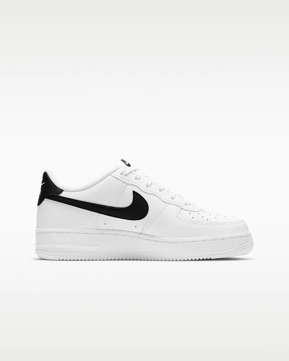 Детские кроссовки Nike Air Force 1, White/Black — фото 3