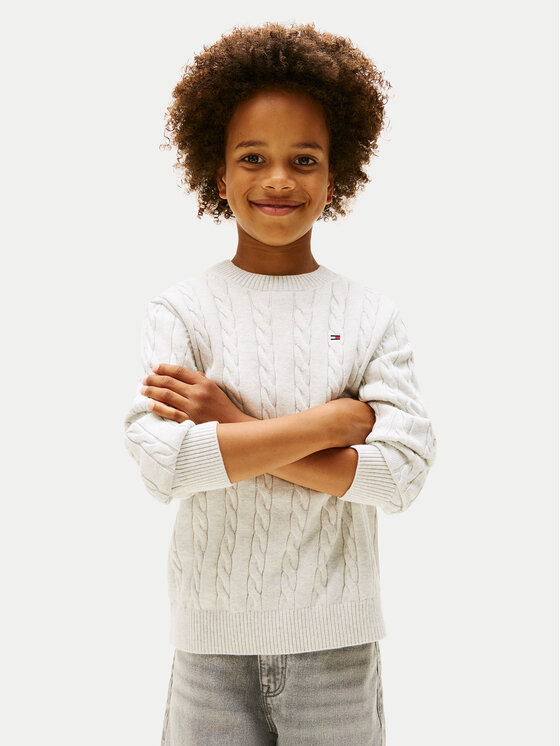

Свитер regular fit KB0KB09753 Tommy Hilfiger, серый