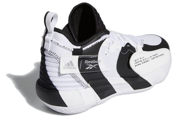 Кроссовки Шакил О'Нил x Дам 7 Adidas, черный — фото 4