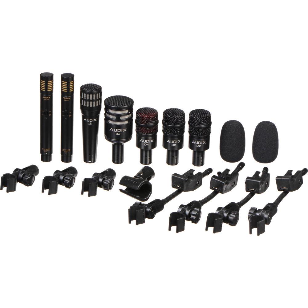 

Динамический микрофон Audix DP7 - Professional Seven-Piece Drum Microphone Kit DP7