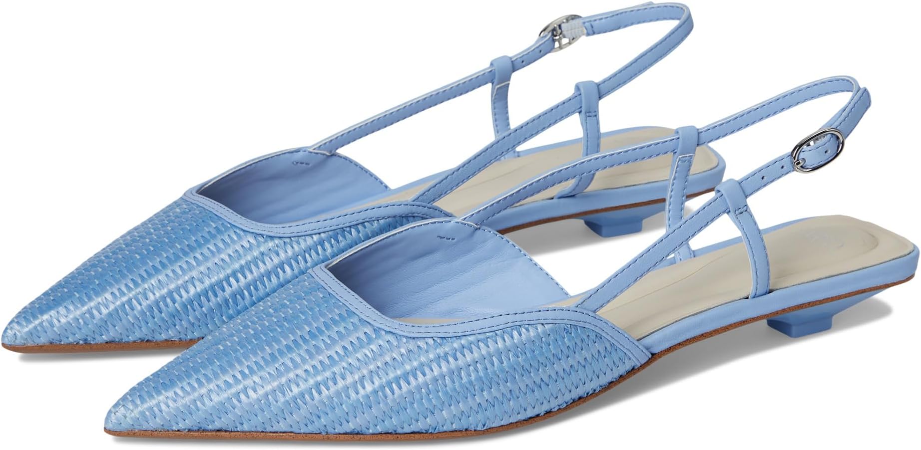 Балетки Franco Sarto Women's Pheby Slingback Shoes, Denim Blue