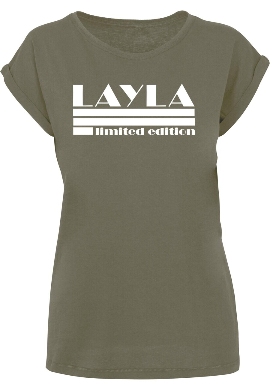 

Футболка Merchcode Shirt Layla - Limited Edition X, оливковый