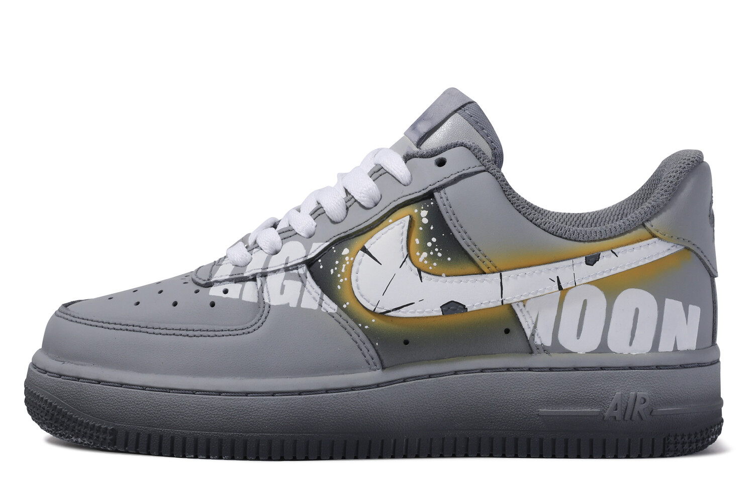 

Кроссовки Nike Air Force 1 Skateboard Shoes Men Low-Top Gray White