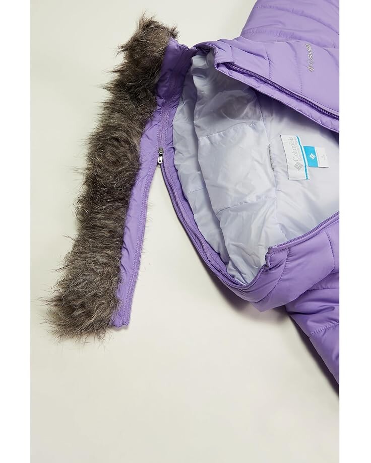 Куртка Columbia Kids Katelyn Crest III Hooded Jacket, цвет Paisley Purple — фото 3