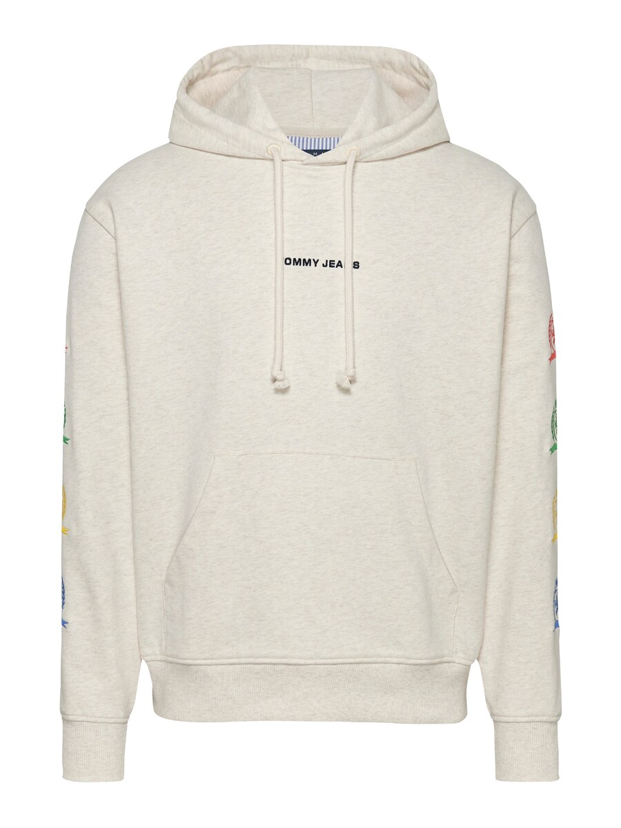 

Толстовка Tommy Jeans, цвет mottled beige