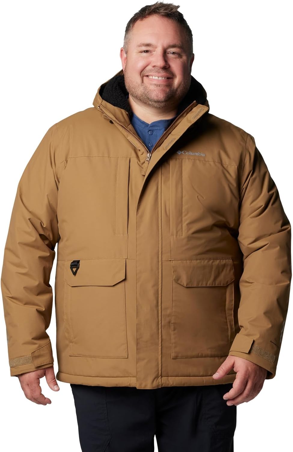 

Columbia мужская куртка Landroamer с подкладкой из шерпы, Delta