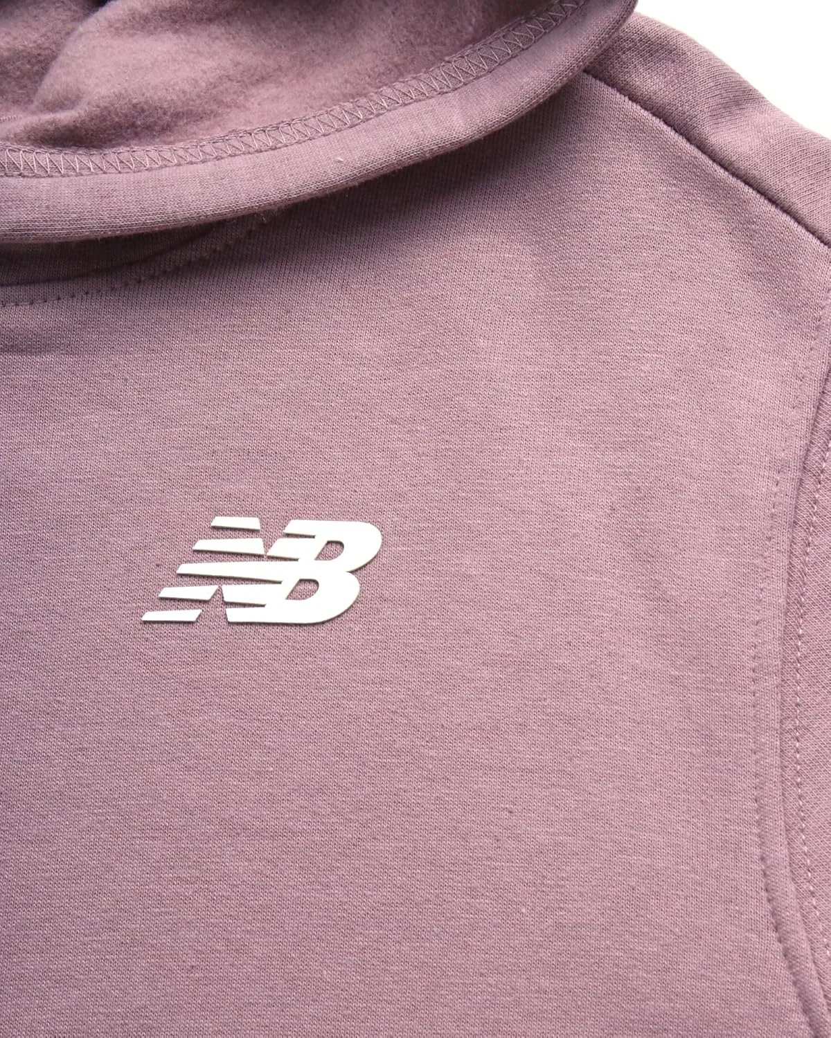 Спортивный костюм из флиса New Balance, 2 предмета, цвет Ice Wine Black — фото 3