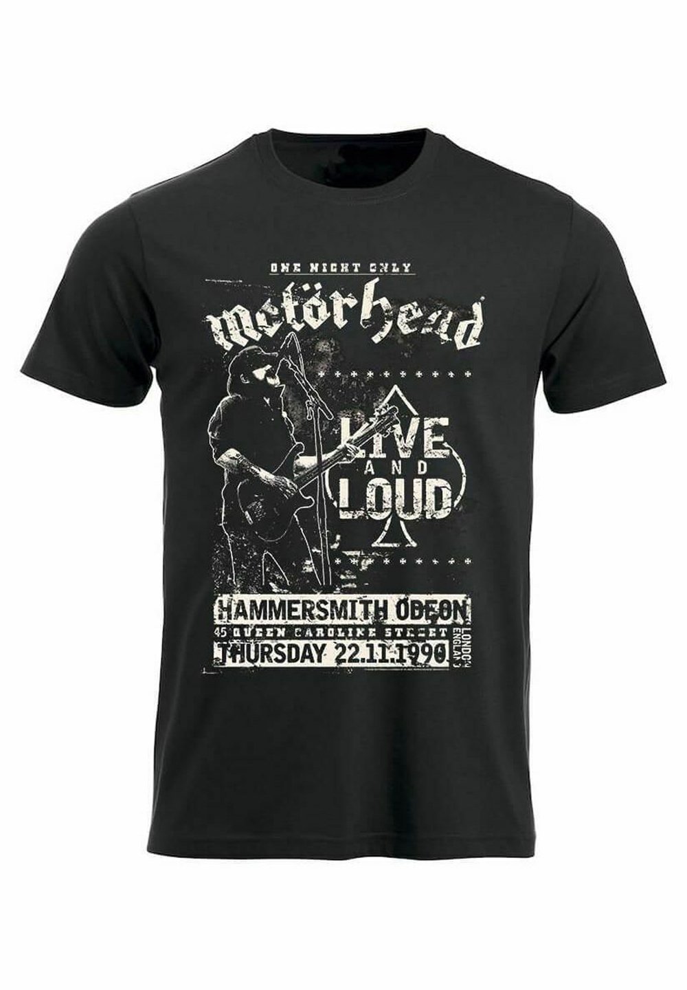 

Футболка с принтом MOTÖRHEAD LIVE AND LOUD rockshirts, цвет black