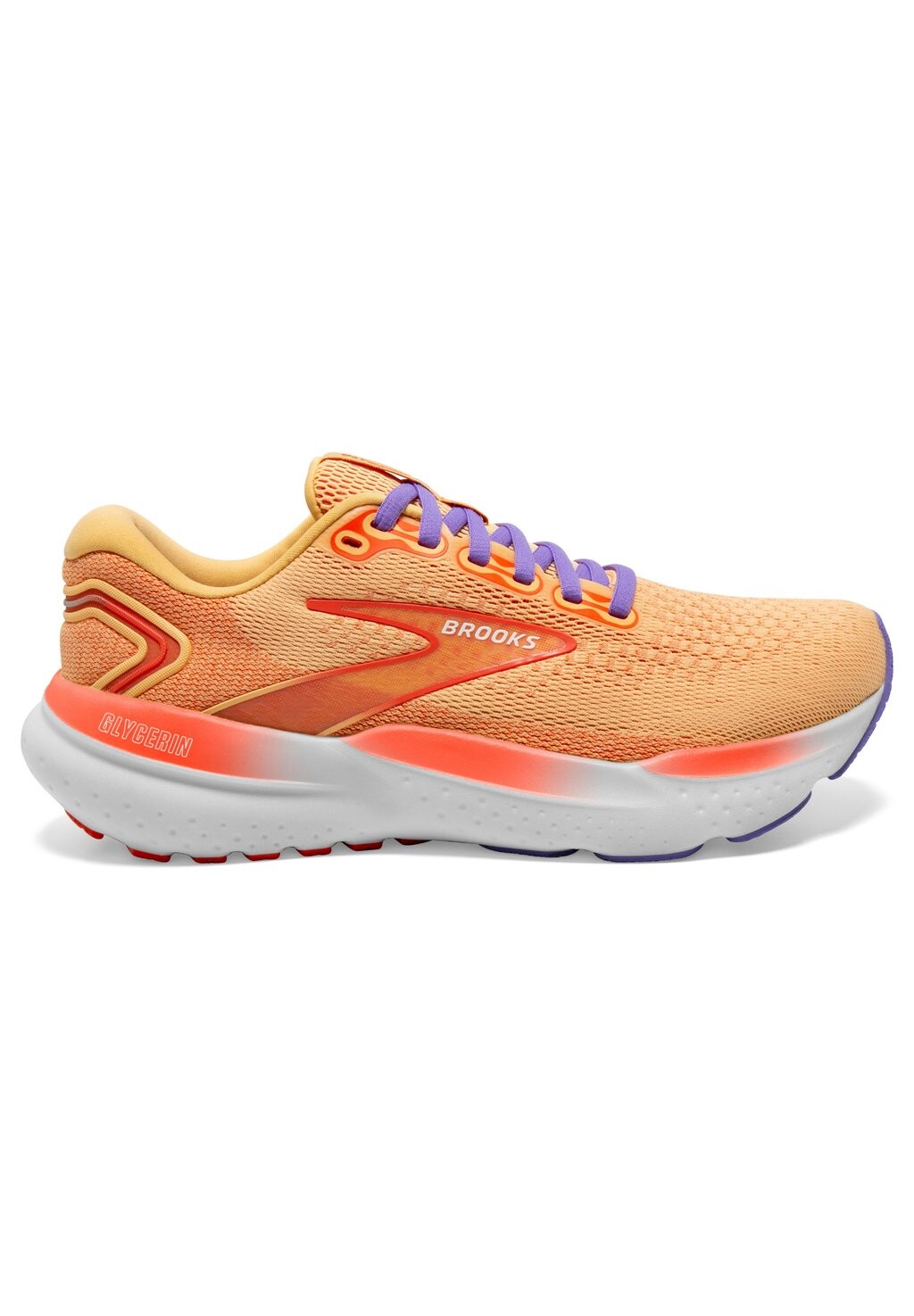 

Нейтральные кроссовки GLYCERIN 21 Brooks, цвет sunburst nasturtium purple
