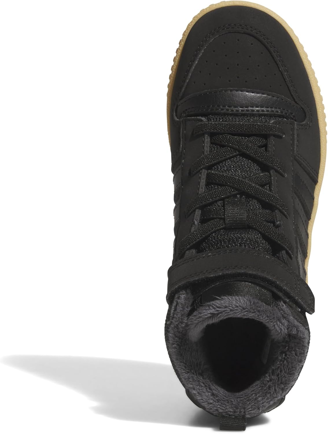 Детские кроссовки Adidas Break Start Mid Top (унисекс), черный/угольный — фото 3