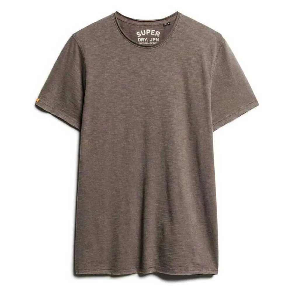 Футболка с коротким рукавом Superdry Raw Edge Slub, серый — фото 3
