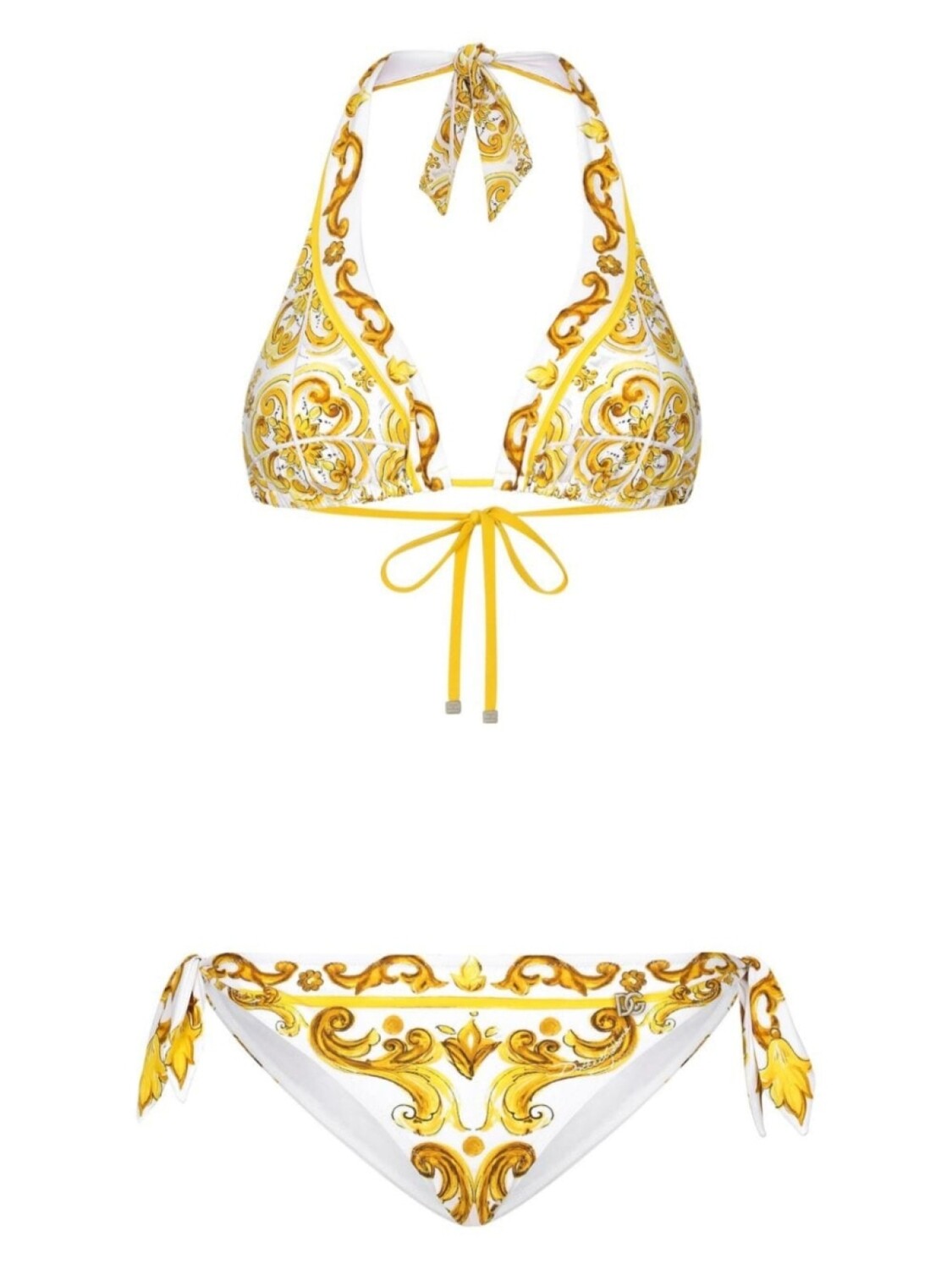 

Dolce & Gabbana бикини с принтом Triangle, желтый