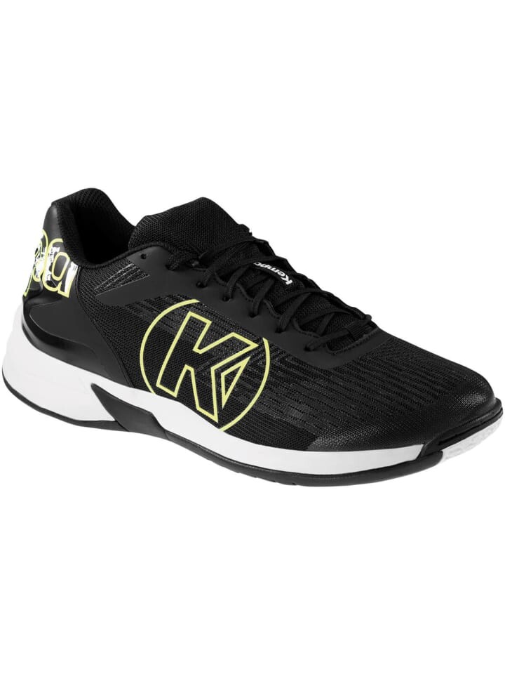 

Кроссовки Kempa Hallen Sport Schuhe ATTACK THREE 20, цвет schwarz/gelb, Серый, Кроссовки Kempa Hallen Sport Schuhe ATTACK THREE 20, цвет schwarz/gelb