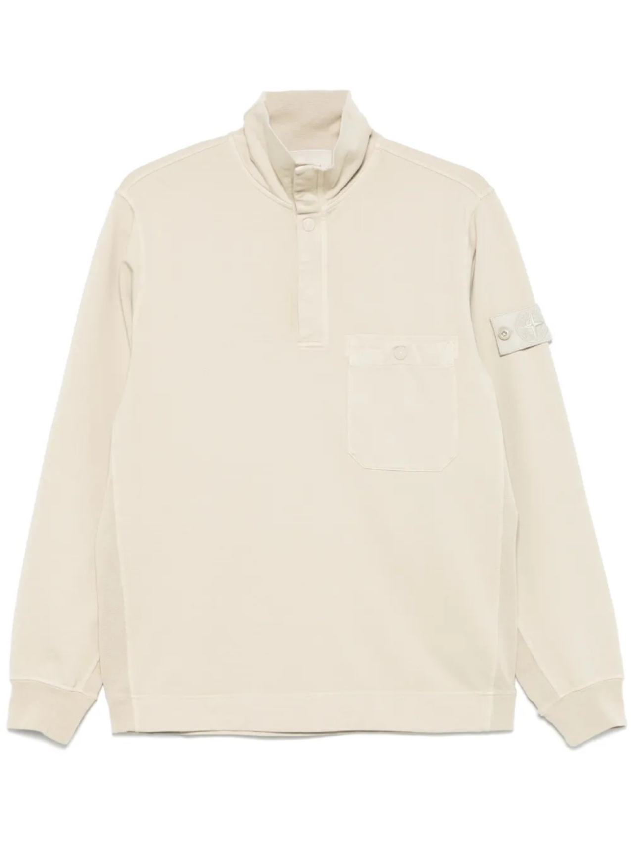 

Футболка-поло с логотипом Stone Island Compass, нейтральный