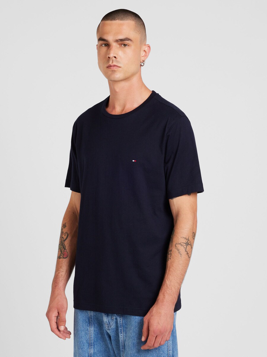 Рубашка TOMMY HILFIGER Essential, темно-синий — фото 2