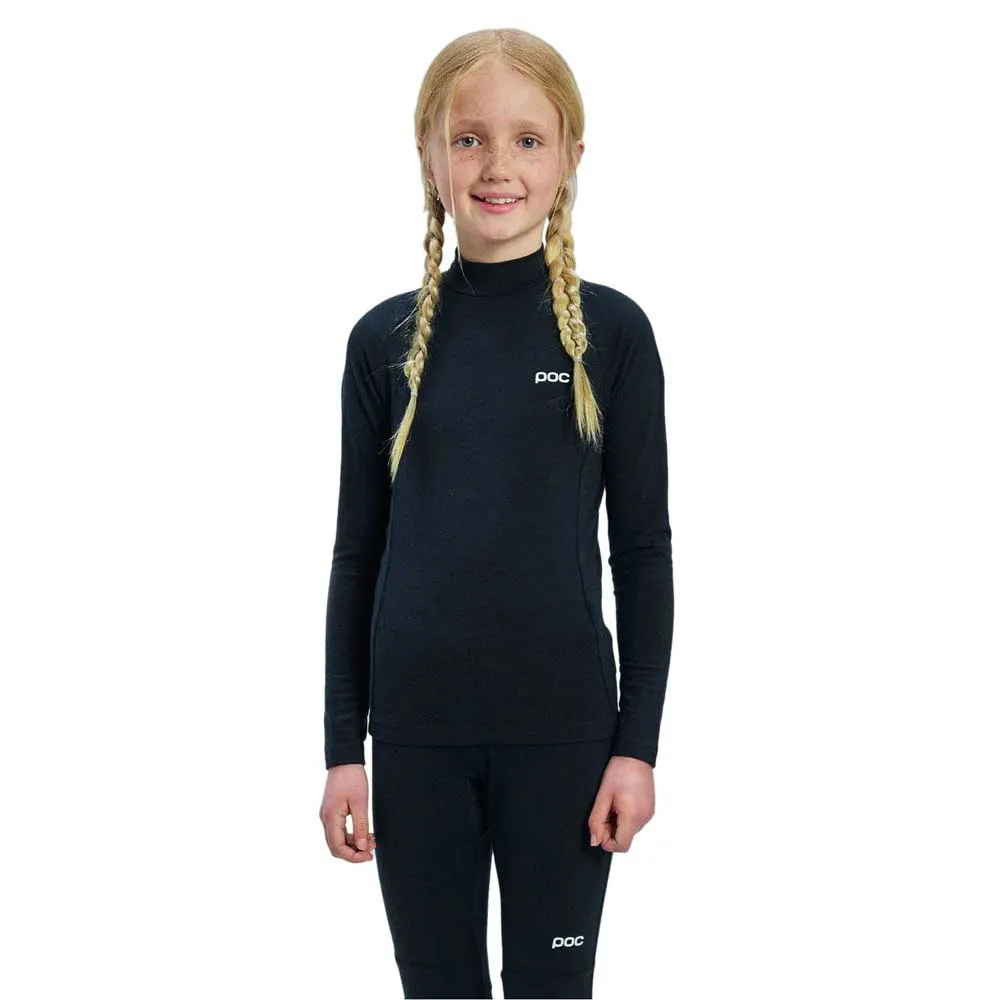 

Базовый слой с длинным рукавом POC Merino, черный