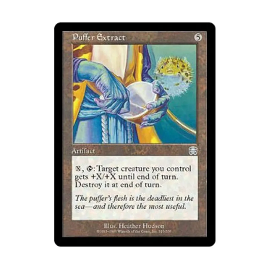 

CCG Экстракт фугу (U), MTG - Mercadian Masques