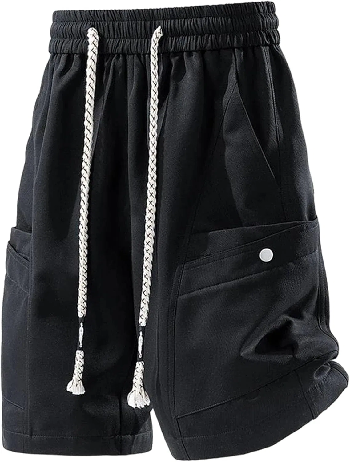 Спортивные шорты с регулируемым поясом, Black