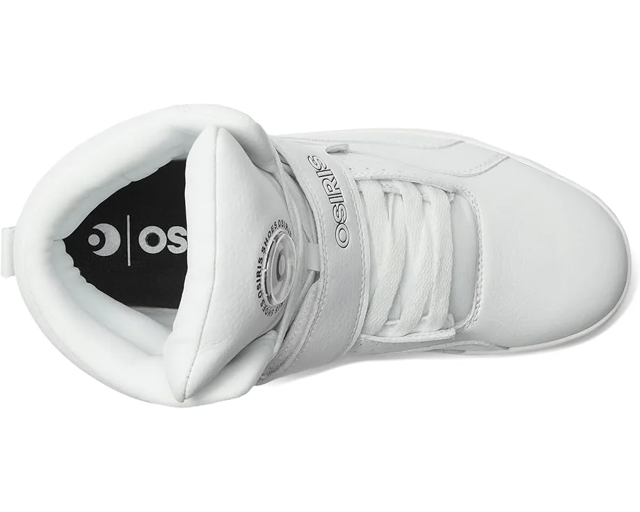 Кроссовки Osiris Rize Ultra, White/Black/White — фото 2