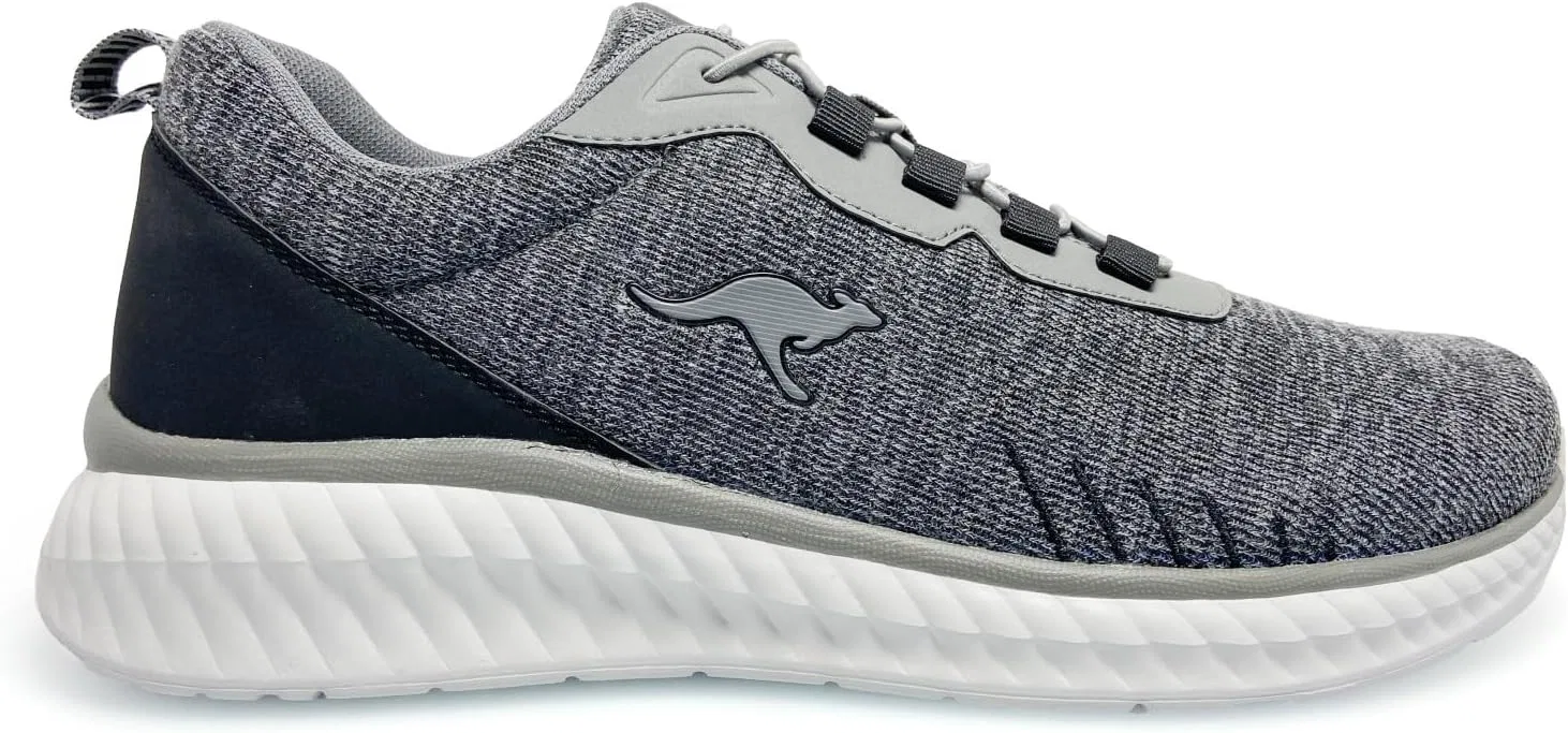 Кроссовки KangaROOS Unisex Km-Evan, Steel Grey Jet Black