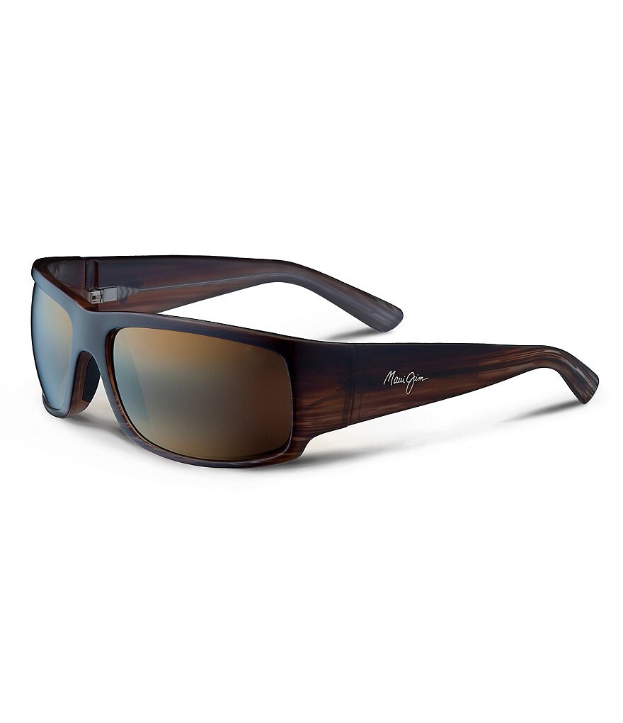 

Солнцезащитные очки Maui Jim World Cup PolarizedPlus2 с запахом, 64 мм, коричневый