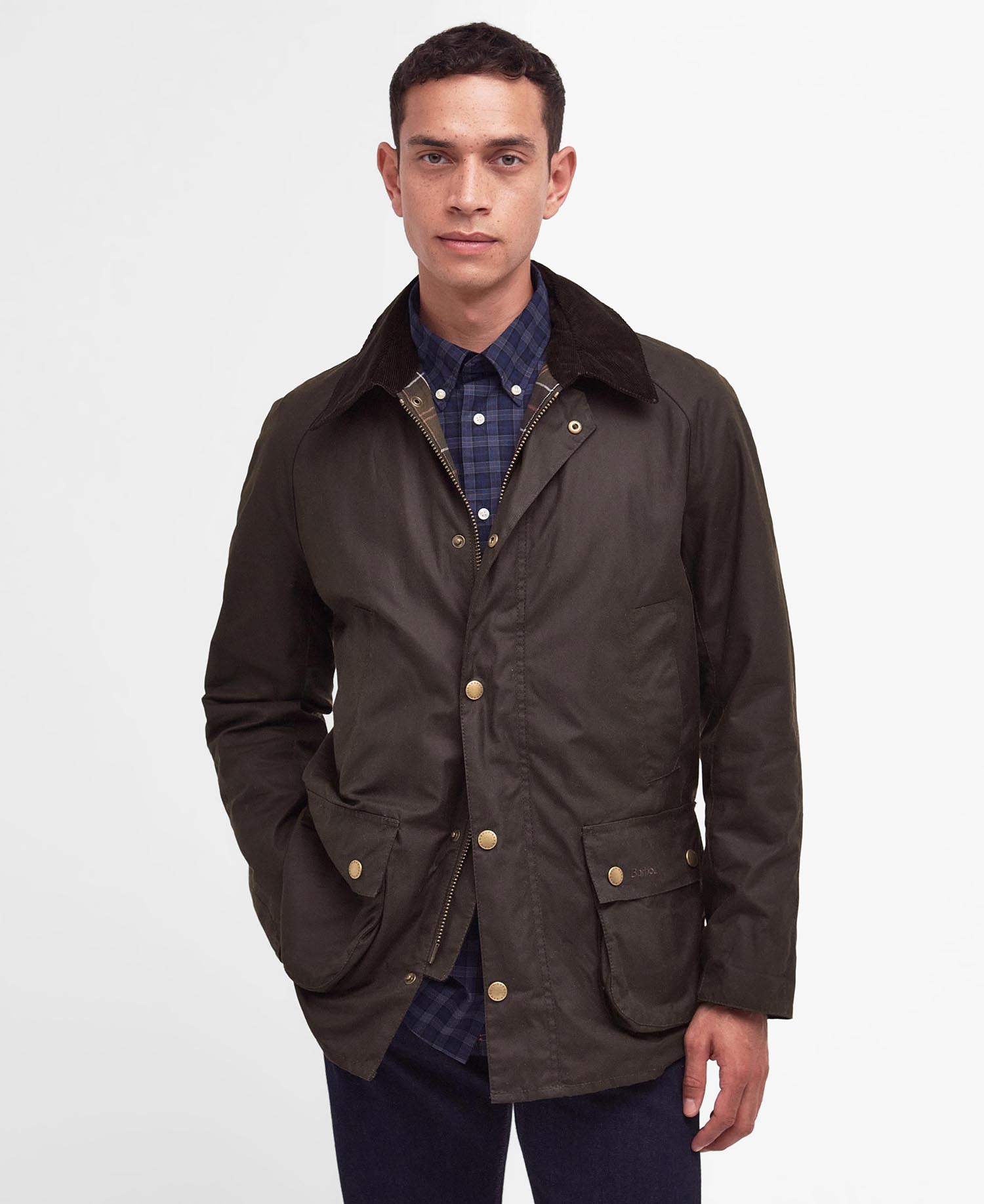 

Вощеная куртка Barbour Ashby, оливковый