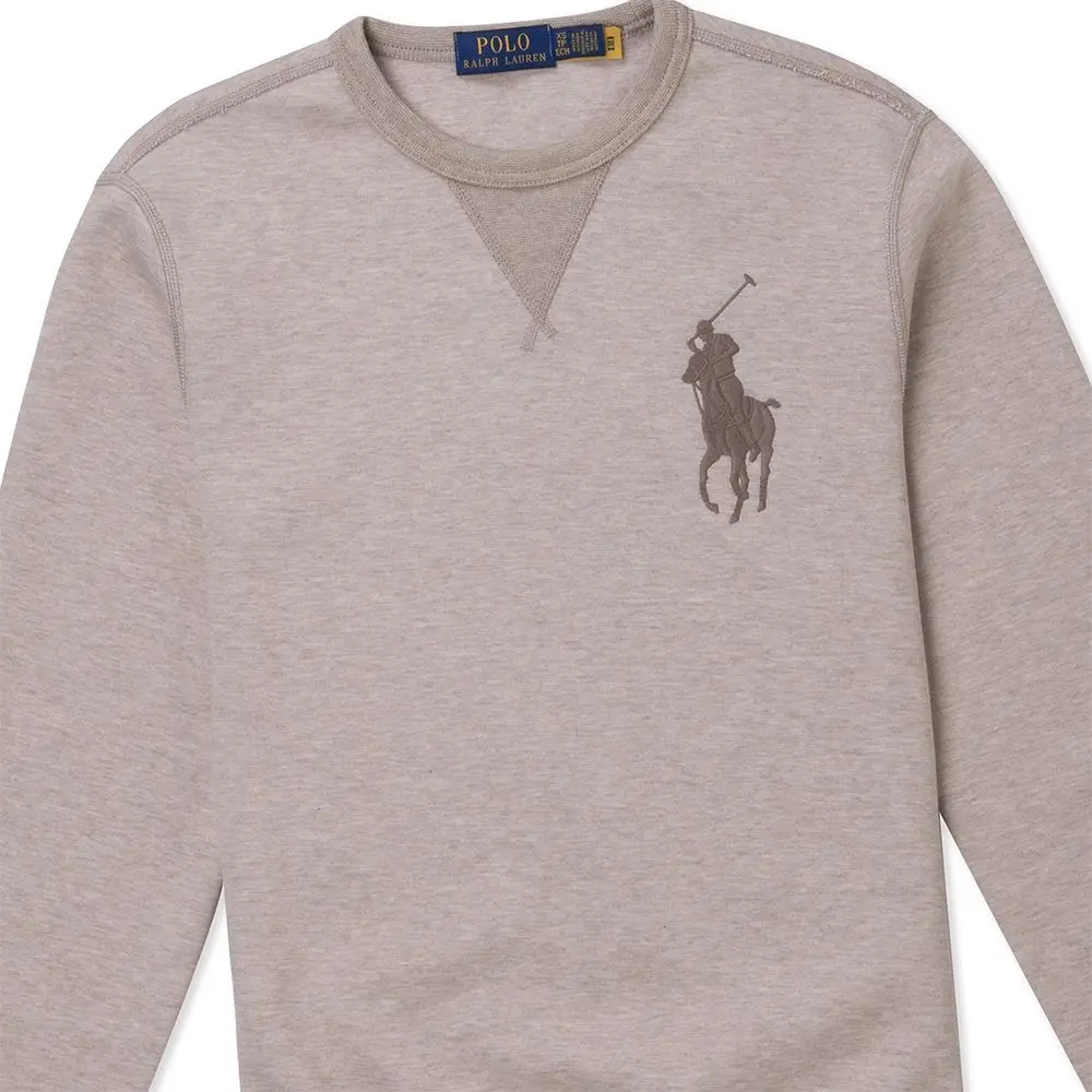 Мужская толстовка FW25 Polo Ralph Lauren, oat — фото 4