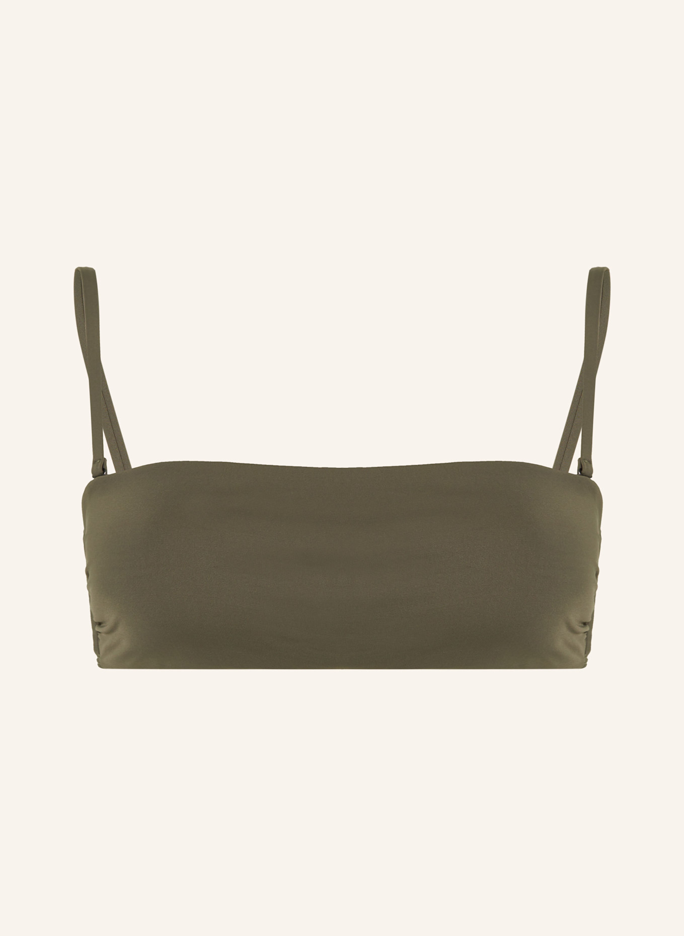 

Бандо бикини-топ ck essentials Calvin Klein, зеленый