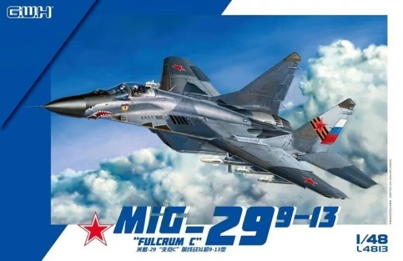 

Great Wall Hobby L4813 Миг-29 9-13 Fulcrum 1/48 Inna marka
